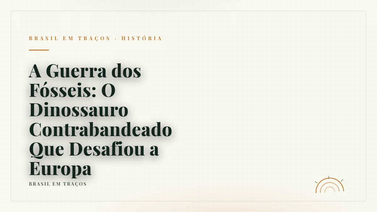 A Guerra dos Fósseis: O Dinossauro Contrabandeado Que Desafiou a Europa